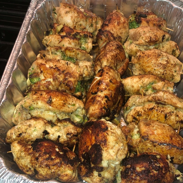 Broccoli Cheese Stuffed Chicken