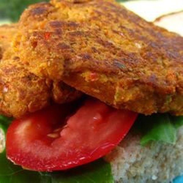 Garbanzo Bean Burgers