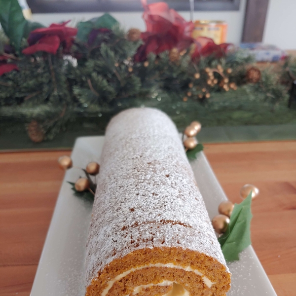Cream Cheese Pumpkin Roll