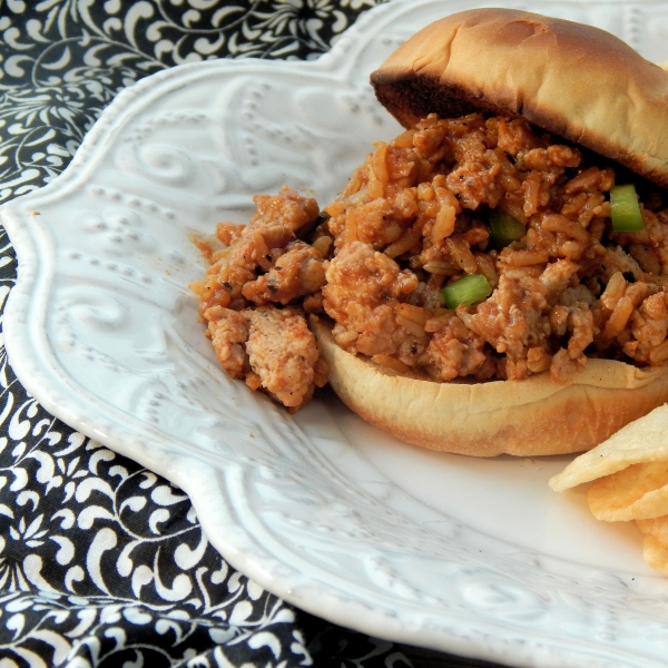 Chicken Brown Rice Sloppy Joes