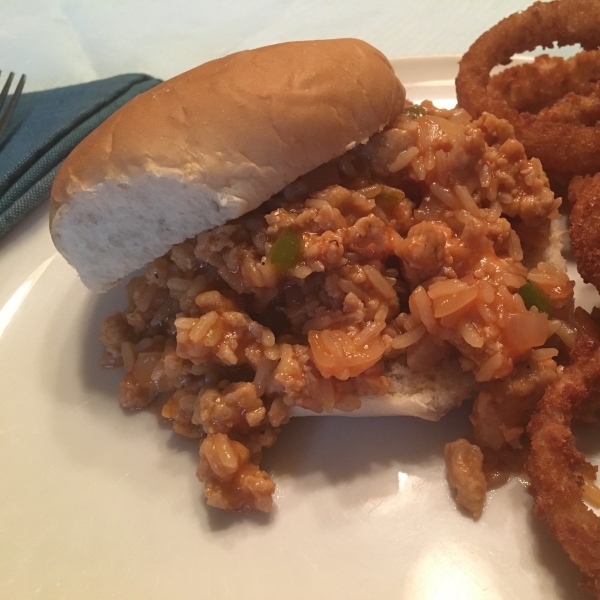 Chicken Brown Rice Sloppy Joes