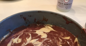 Fudge Marble Pound Cake