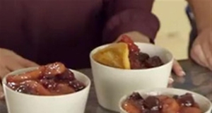 Ashley and Whitney's Apple-Cherry Cobbler