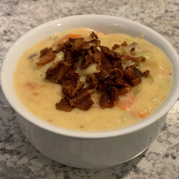 Loaded Chicken Potato Soup