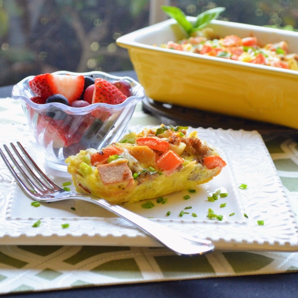 Italian-Style Sausage Breakfast Bake
