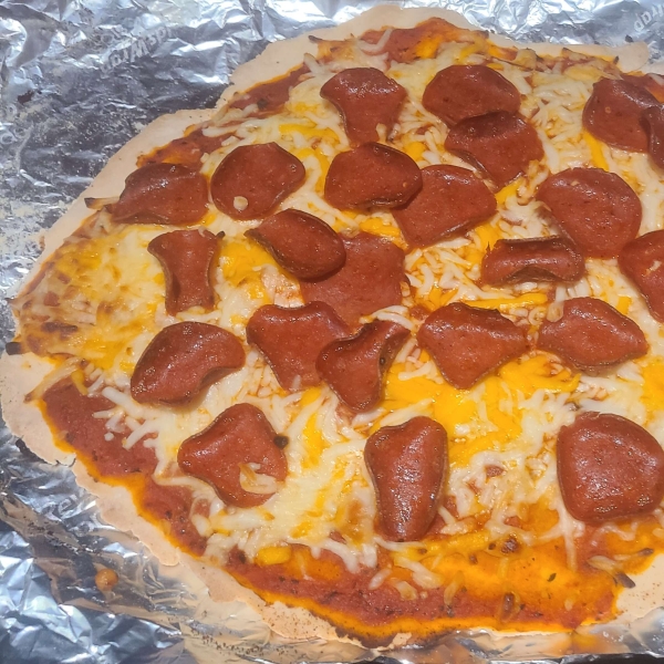 No-Yeast Pizza Crust