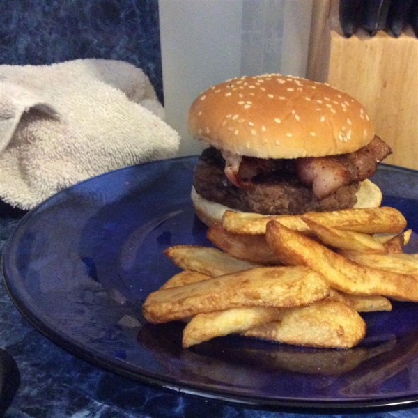 Gourmet Bacon, Onion, and Mushroom Burgers