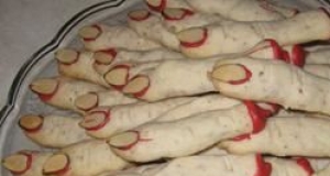 Halloween Finger Cookies