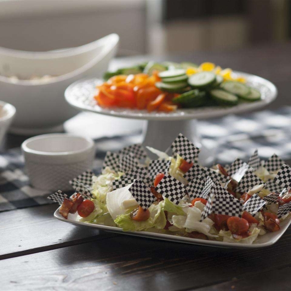 Wedge Salad on a Stick