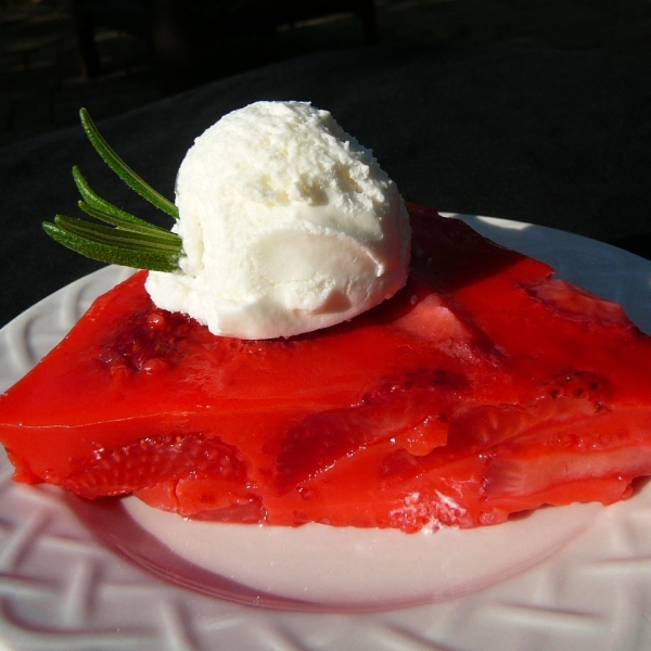 No Crust Strawberry Pie