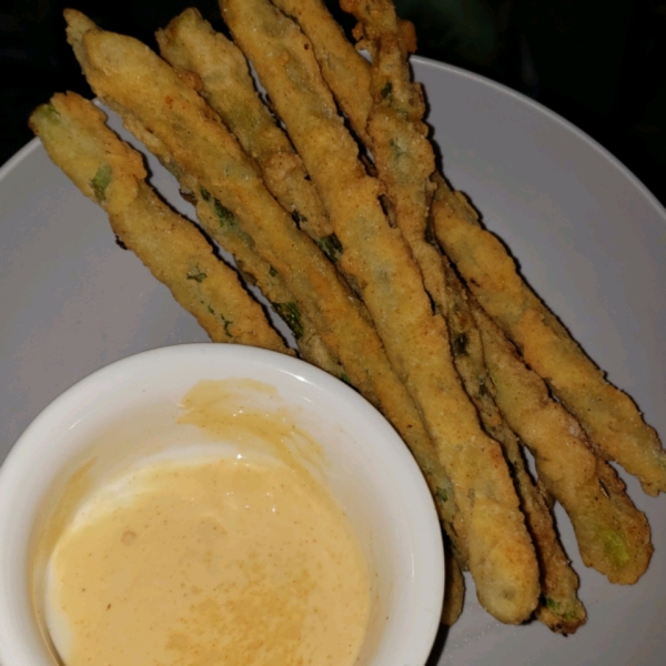 Fried Asparagus Sticks