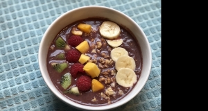 Acai Rainbow Smoothie Bowl for 2