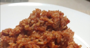 Easy Rice Cooker Spanish Rice