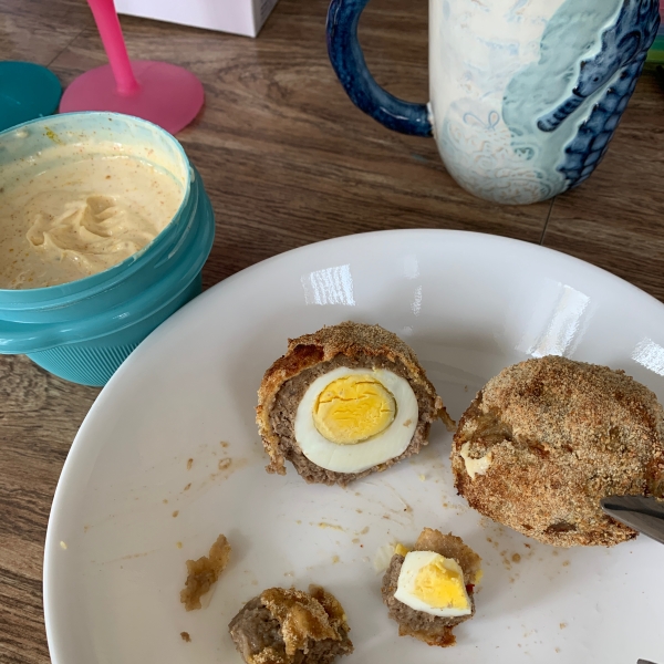 Air Fryer Scotch Eggs
