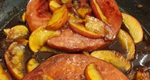 Autumn Spice Ham Steak