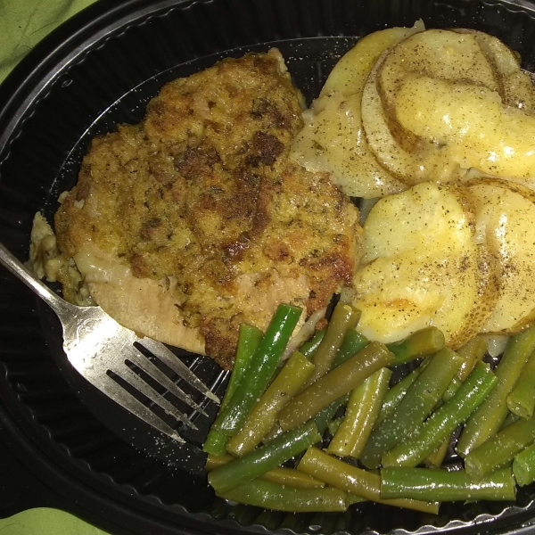 Pork Chops and Scalloped Potatoes