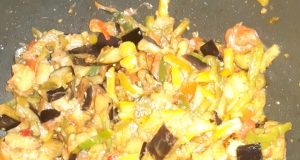 Eggplant Tomato Salad
