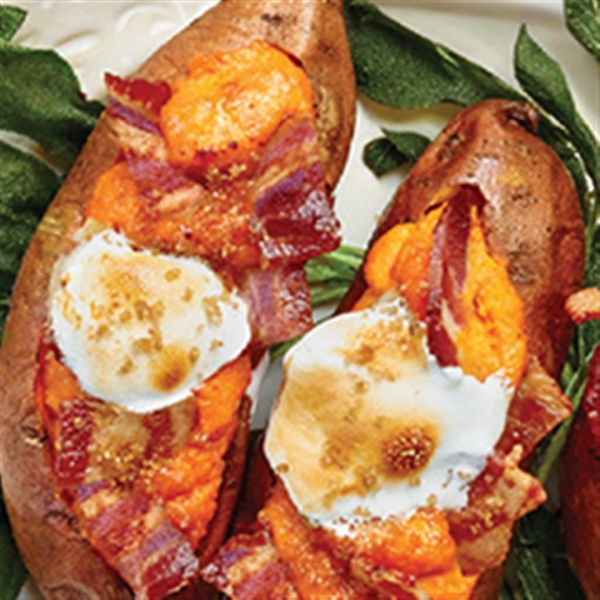 Twice Baked Sweet Potatoes from Smithfield®