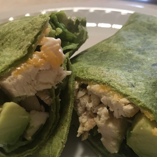 California Club Chicken Wraps