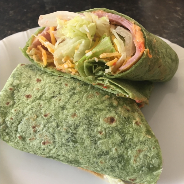 California Club Chicken Wraps
