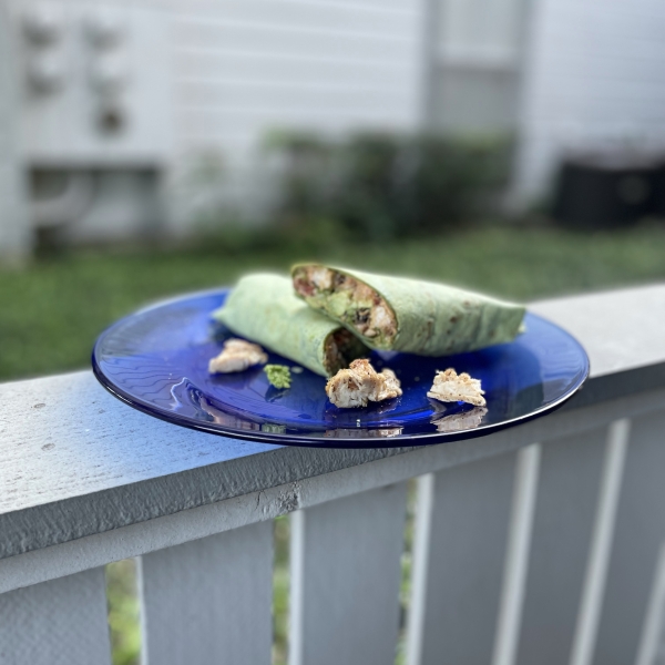 California Club Chicken Wraps