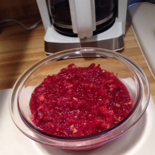 Strachan Fresh Cranberry Orange Relish