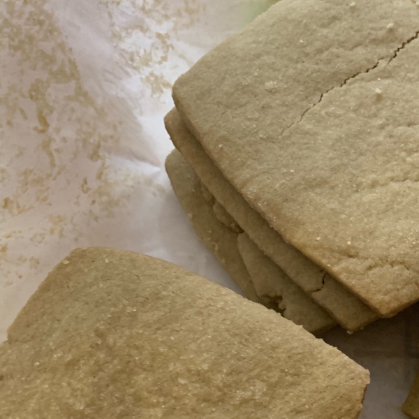 Green Tea Shortbread Cookies