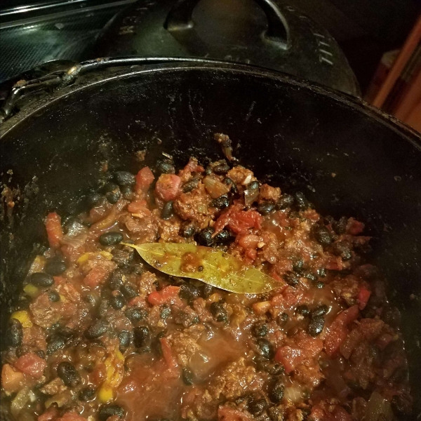 Bry's Chocolate Lamb Chili