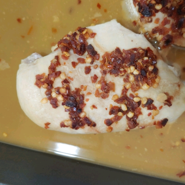 Honey-Dijon Chicken With A Kick