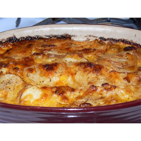 Stacey's Fabulous Purple Potato Gratin