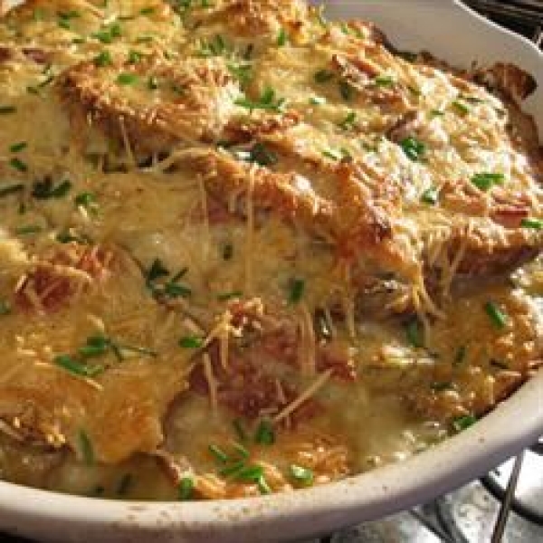 Stacey's Fabulous Purple Potato Gratin