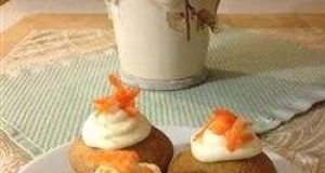 Carrot Cupcakes with Cream Cheese Frosting