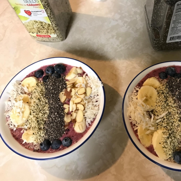 Blueberry Smoothie Bowl