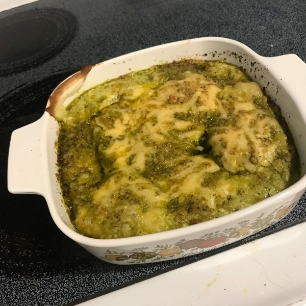 Pesto Cream Cheese Dip