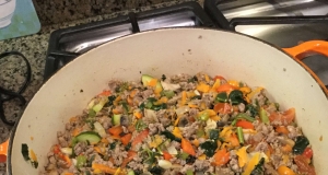 Lots o' Veggies Sausage Spaghetti Sauce