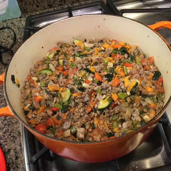 Lots o' Veggies Sausage Spaghetti Sauce