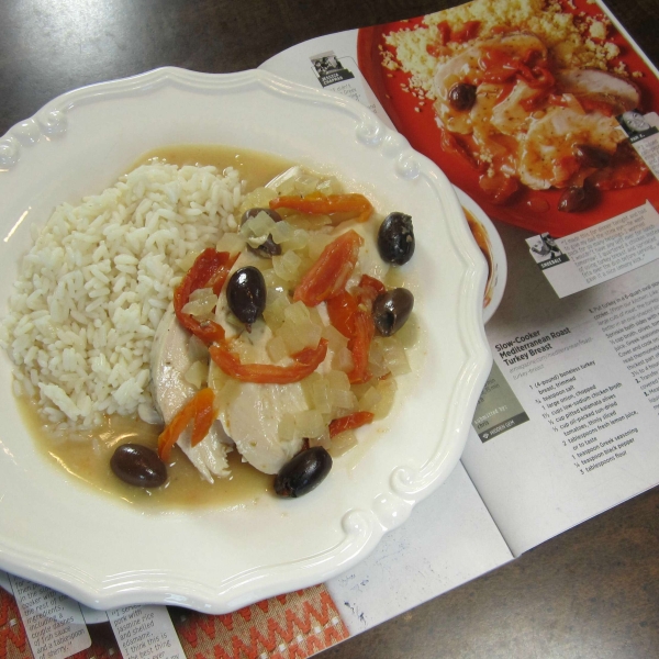 Slow Cooker Mediterranean Roast Turkey Breast