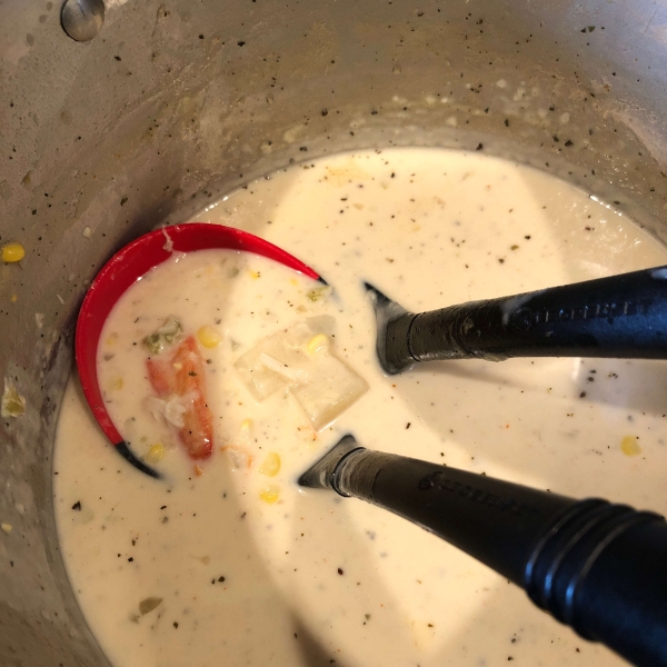 Sheryl's Corn and Crab Chowder