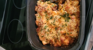 Buffalo Chicken and Roasted Potato Casserole