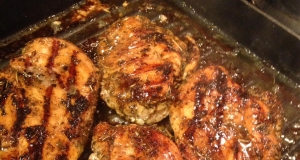 Grilled Tamarind and Orange Glazed Chicken