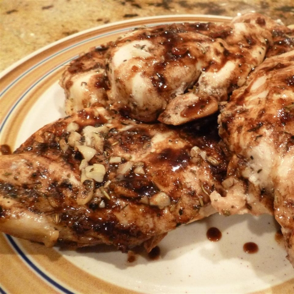 Grilled Tamarind and Orange Glazed Chicken