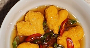Naked Shrimp Dumplings in Dashi
