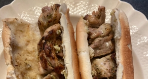Grilled Chicken Spiedies