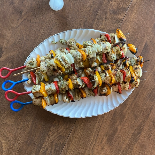 Grilled Chicken Spiedies