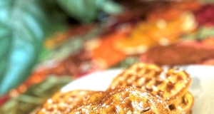 Vegan Pumpkin Waffles