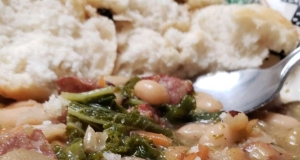 Cannellini Bean with Flat Leaf Kale