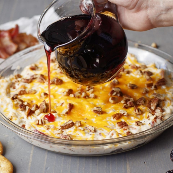Alabama Cheesy Bacon Pecan Dip