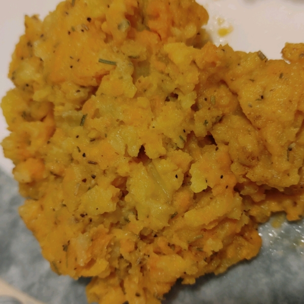 Rosemary Mashed Potatoes and Yams