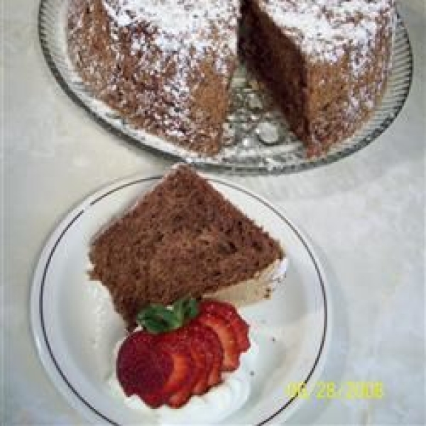 Chocolate Angel Food Cake II