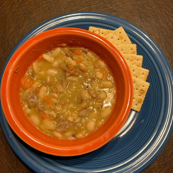 Mom's Ham and Bean Soup